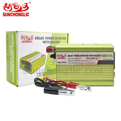 FFA-350A 350VA gemodificeerde sinusomvormer met bescherming tegen omgekeerde batterijaansluiting en 5V1A USB-poort