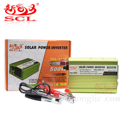 Chất lượng FFA-500B 500VA biến đổi sóng sinus DC-AC công suất biến tần với pin bảo vệ kết nối ngược & cổng USB 5V1A nhà máy