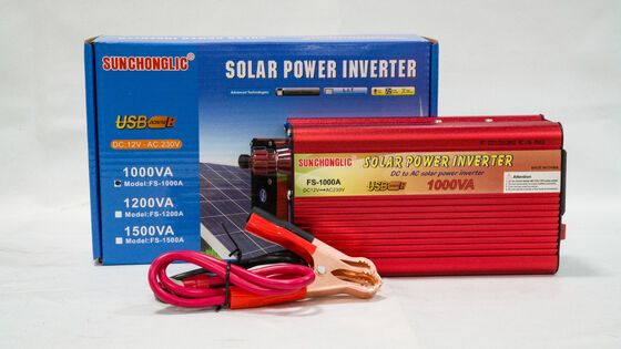 İyi bir fiyat. FS-1000A Değiştirilmiş Sinüs Dalgası Güç Değiştiricisi 600W Sürekli 1000VA USB Çoklu Koruma ile Sürekli 1000VA Zirve Güneş RV Ev Acil Durumu için online
