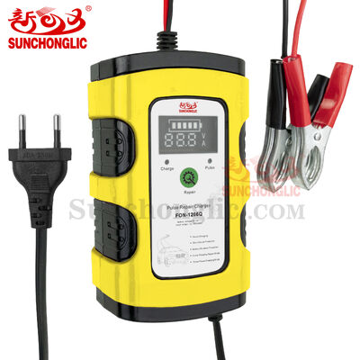 12V 6A Pulse Repair Battery Charger OEM Lead Acid Battery Charger for AGM GEL SLA Bulk Supply