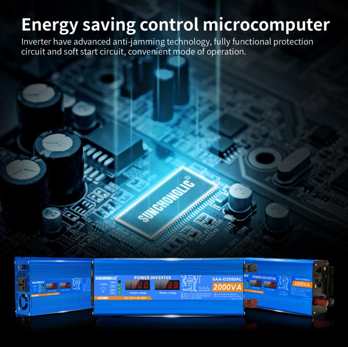 Led Invertor Box 5000W LED Display Inverter with USB Output