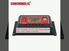 Pwm Controller 12V 24V 10A 10amp Manual Pwm Solar Charge Controller