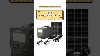 Portable Solar Generator #Sunchonglic #Suntway #PortableSolarGenerator #12V24V48V