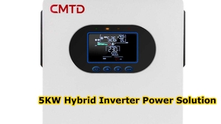 6500W Hybrid Solar Inverter Pure Sine Wave UPS Power